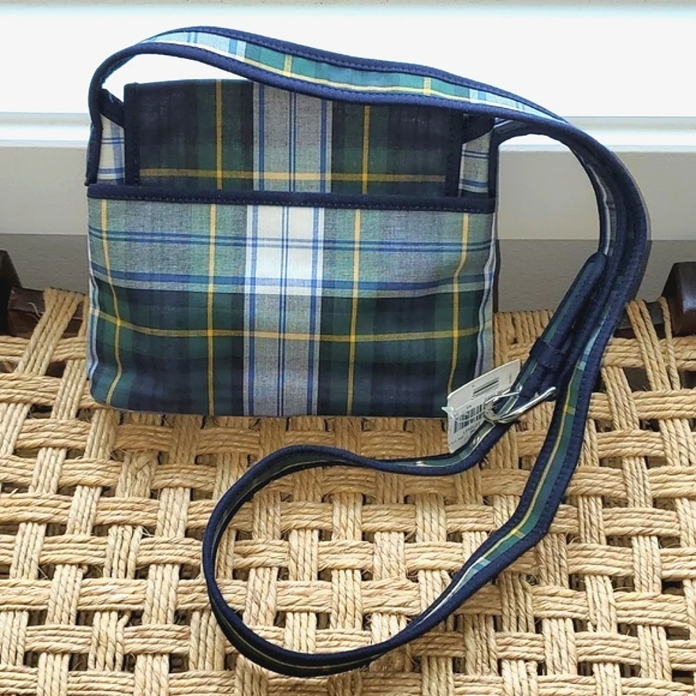 Tommy Hilfiger Plaid Crossbody Bag NWT (READ)